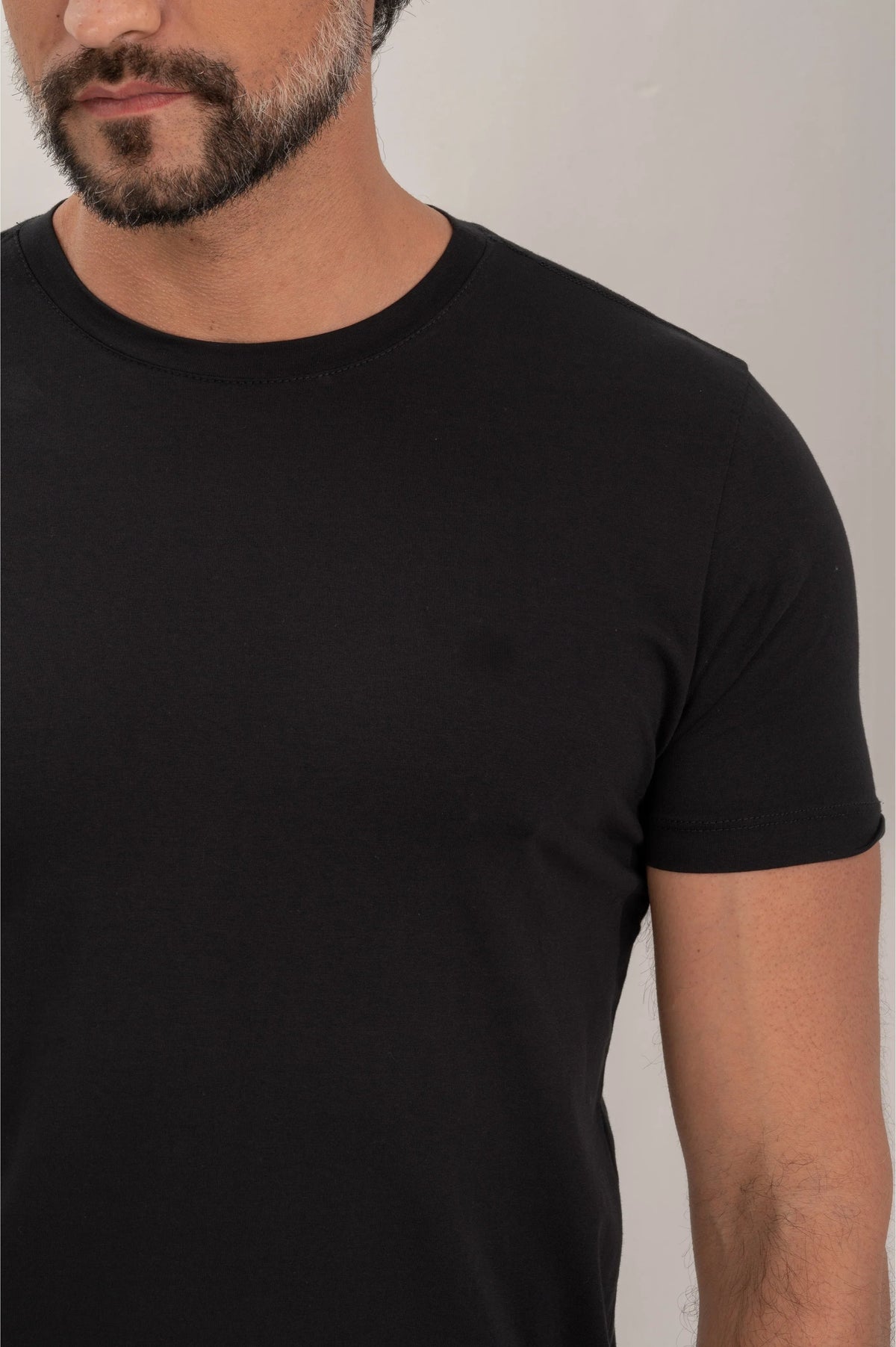 Premium Egyptian Cotton Plain Slim T-Shirt