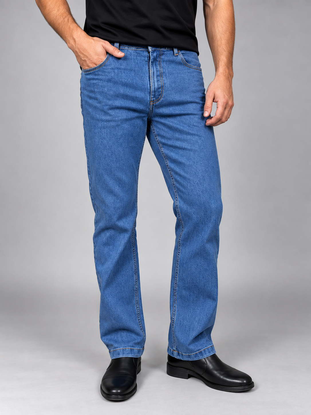 Calça Jeans Masculina Reta Confort Importada Vilejack