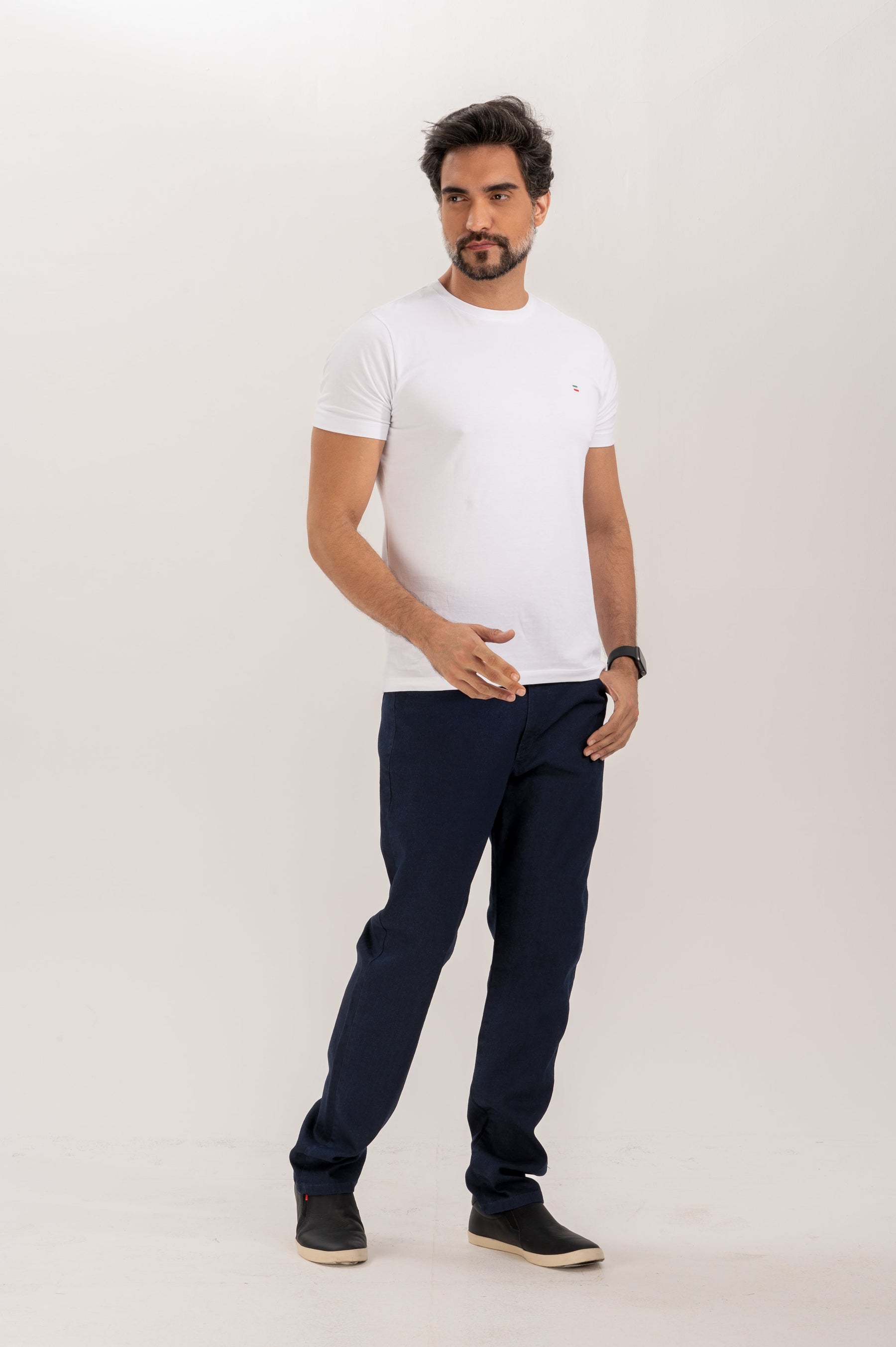 Five Pocket Slim Carbon Jeans