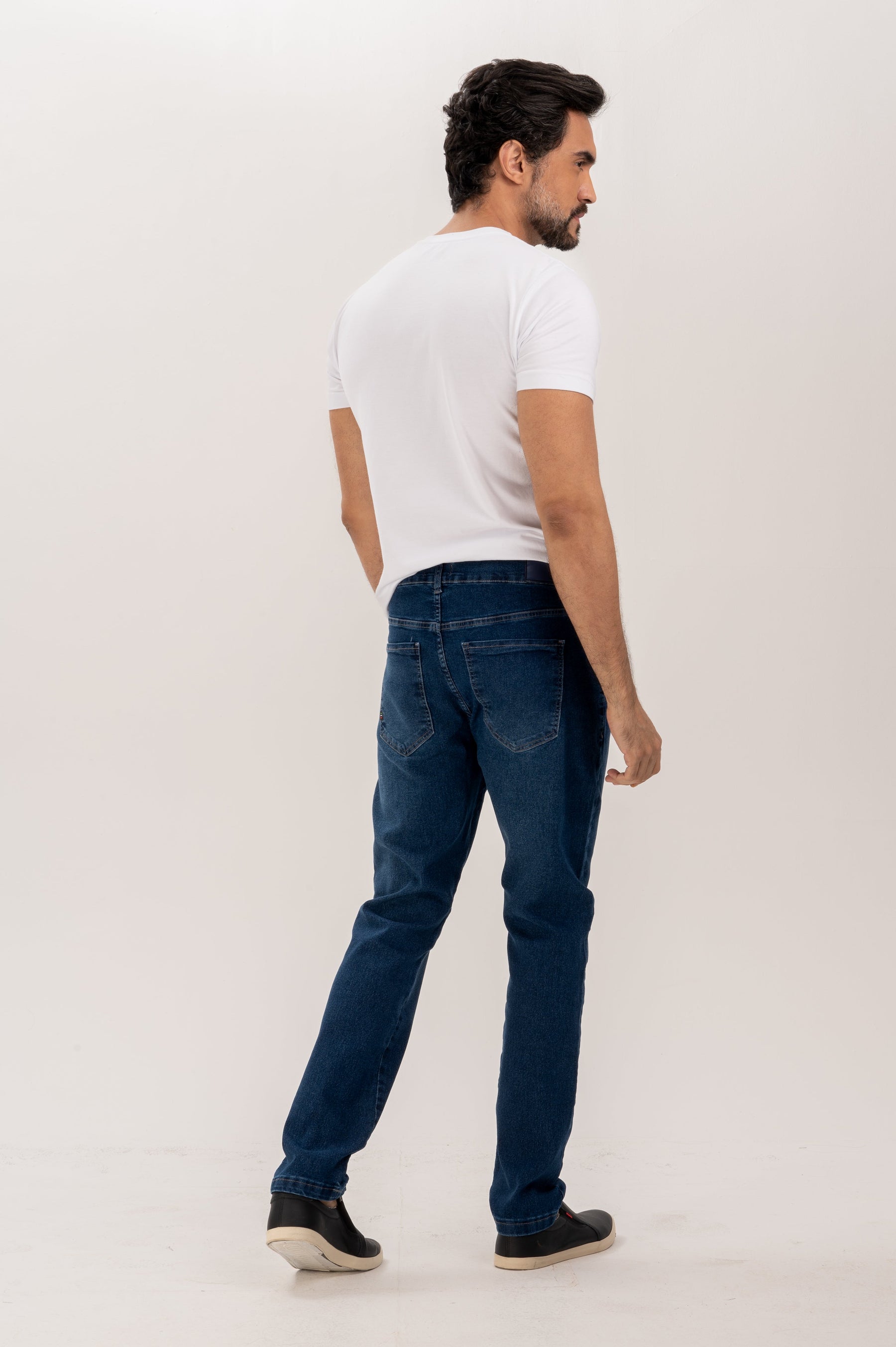 Stone Slim Five Pocket Jeans