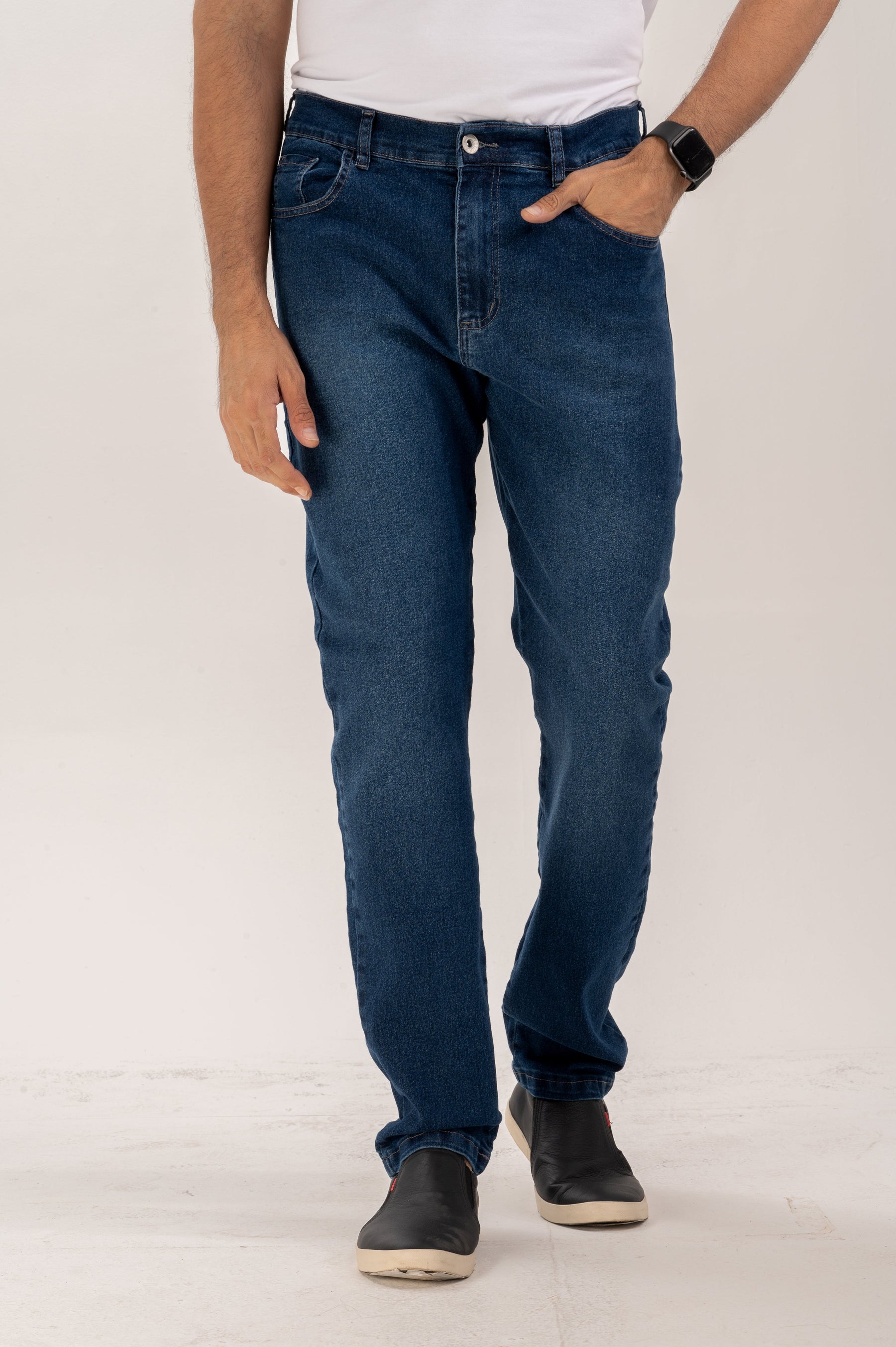 Stone Slim Five Pocket Jeans