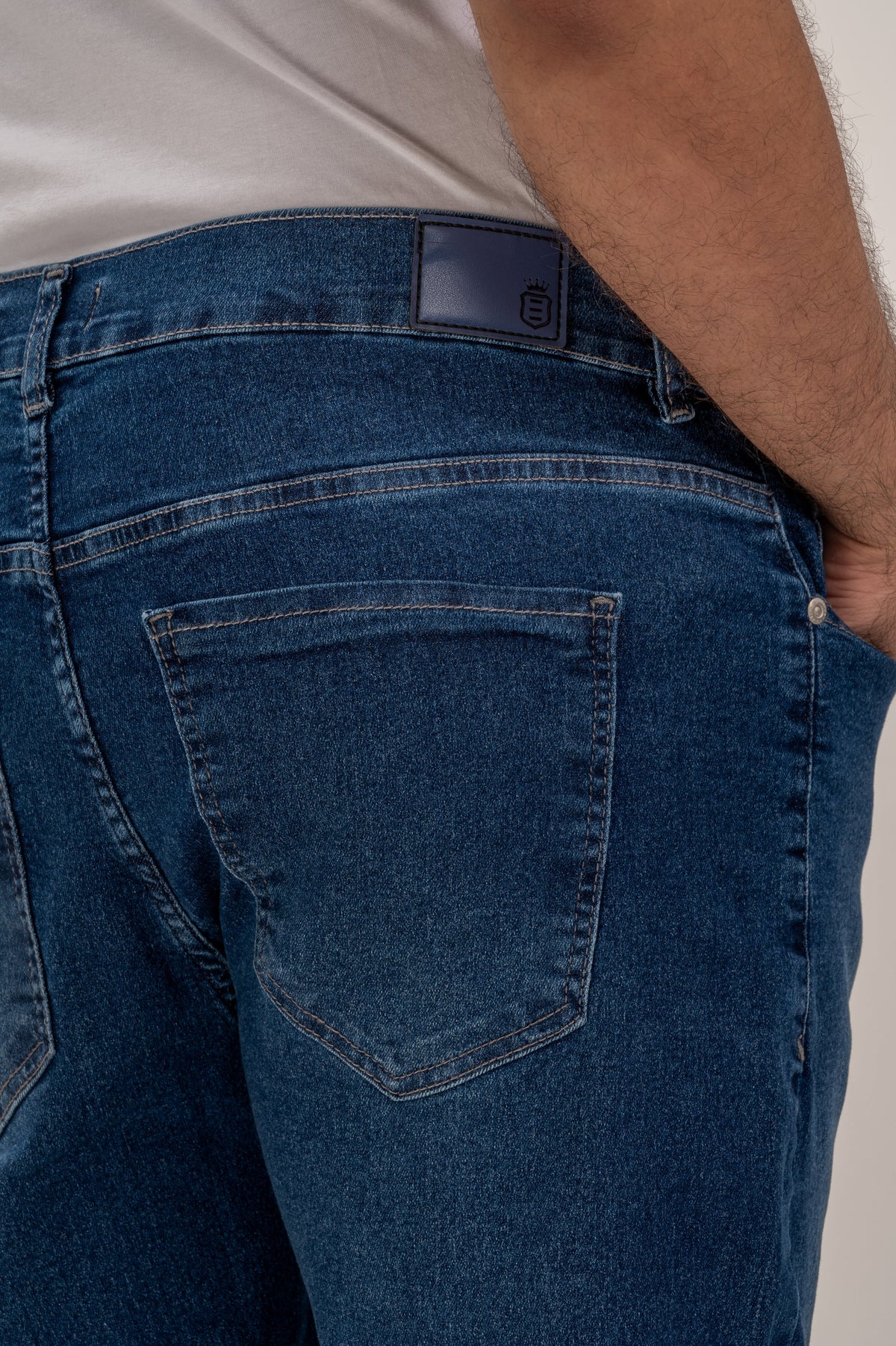 Stone Slim Five Pocket Jeans