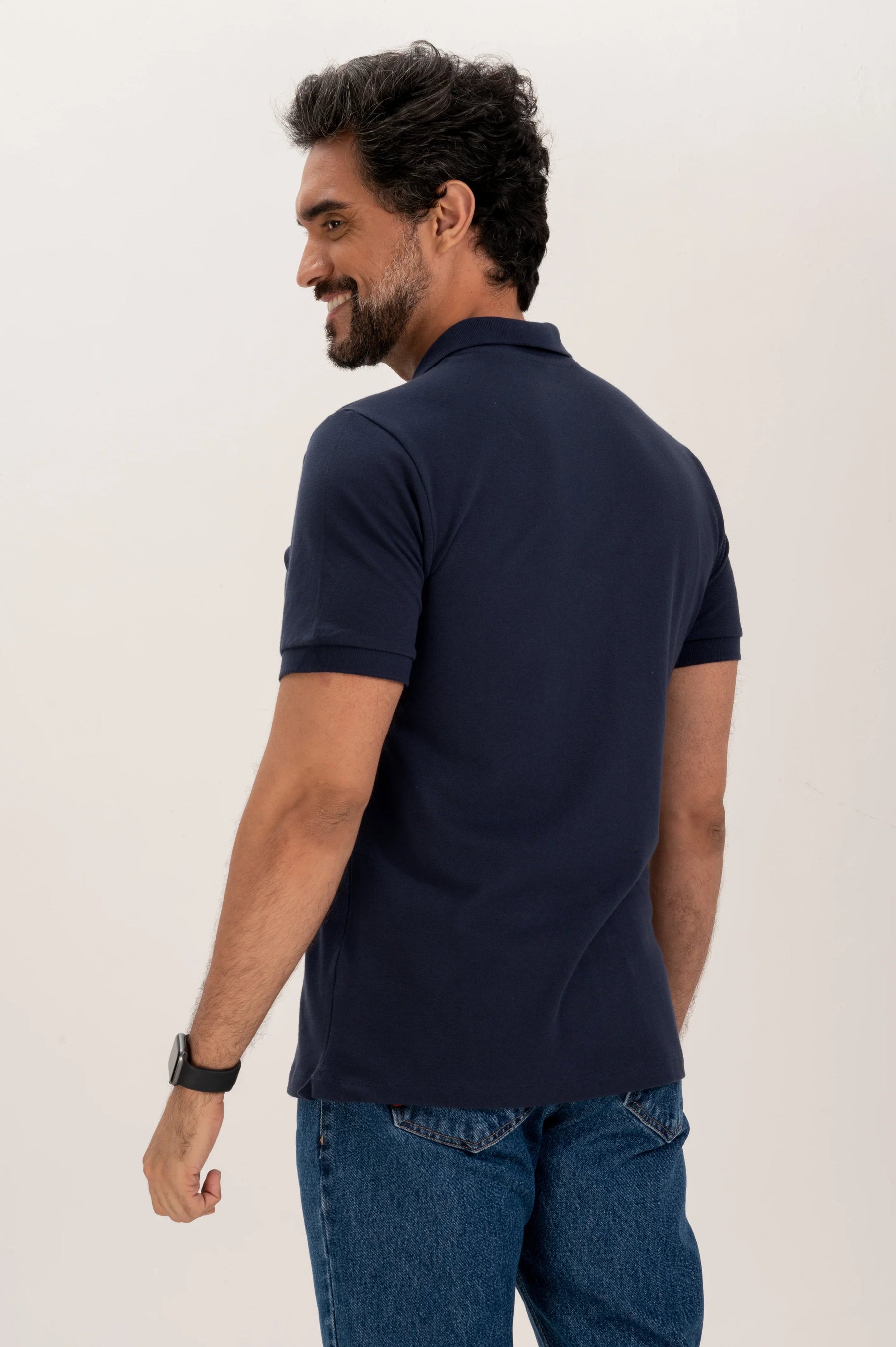 Premium Piquet and Lycra Slim Polo