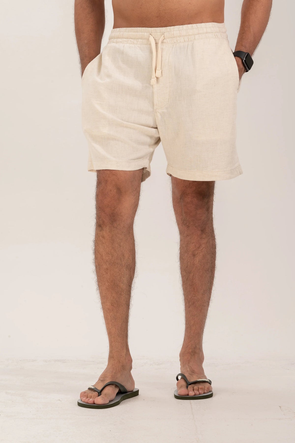 Verona Premium Slim Linen Shorts