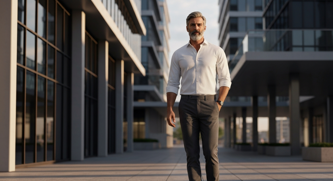 Como Escolher Calça Masculina Casual Confortável e Sofisticada para o Homem Maduro Moderno