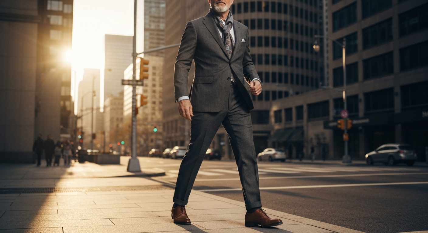 Estilo Masculino Premium para Homens Maduros: Roupas Sofisticadas que Combinam Praticidade e Elegância