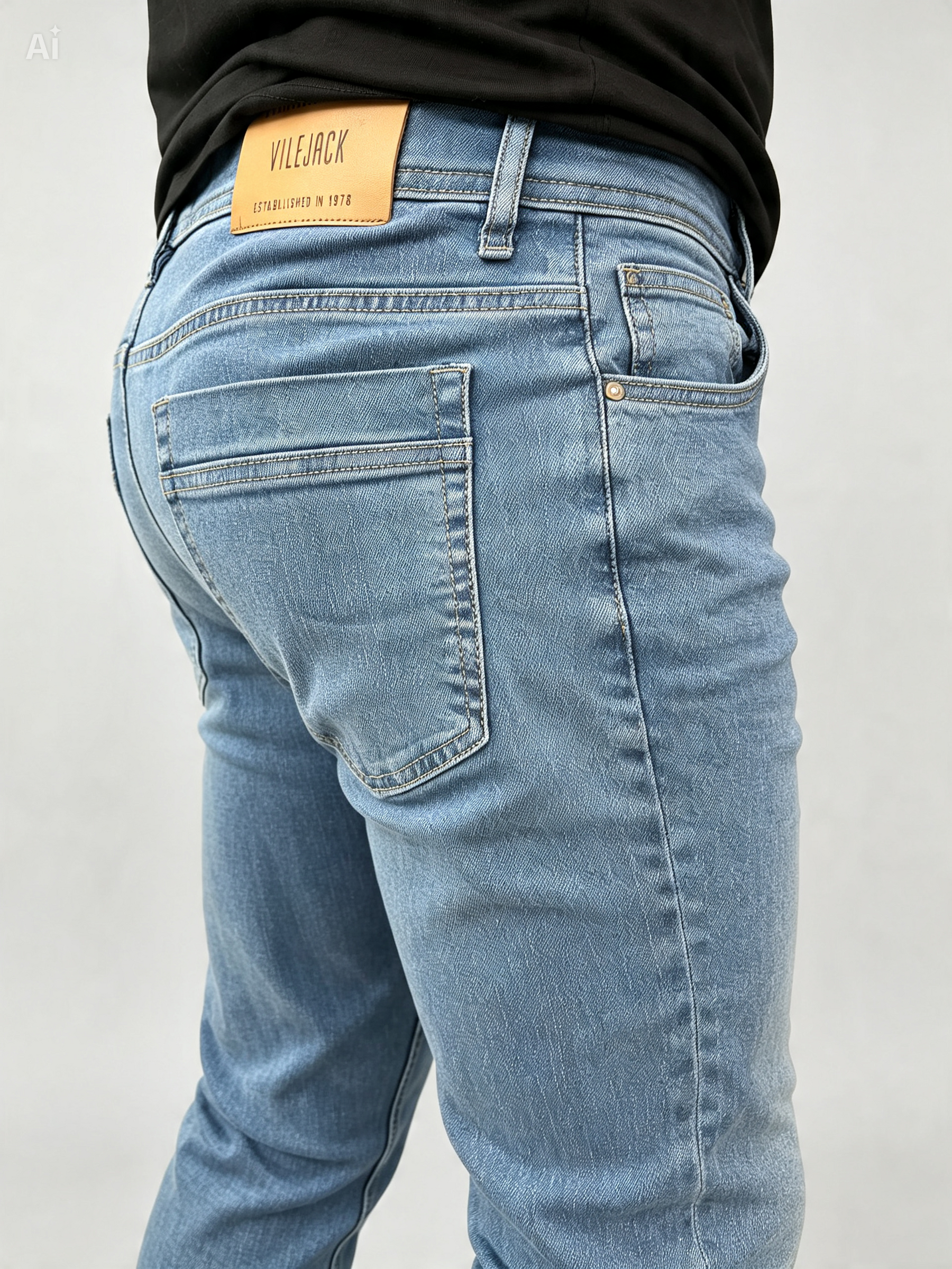 Calça Jeans Masculina Slim Fit Importada Vilejack
