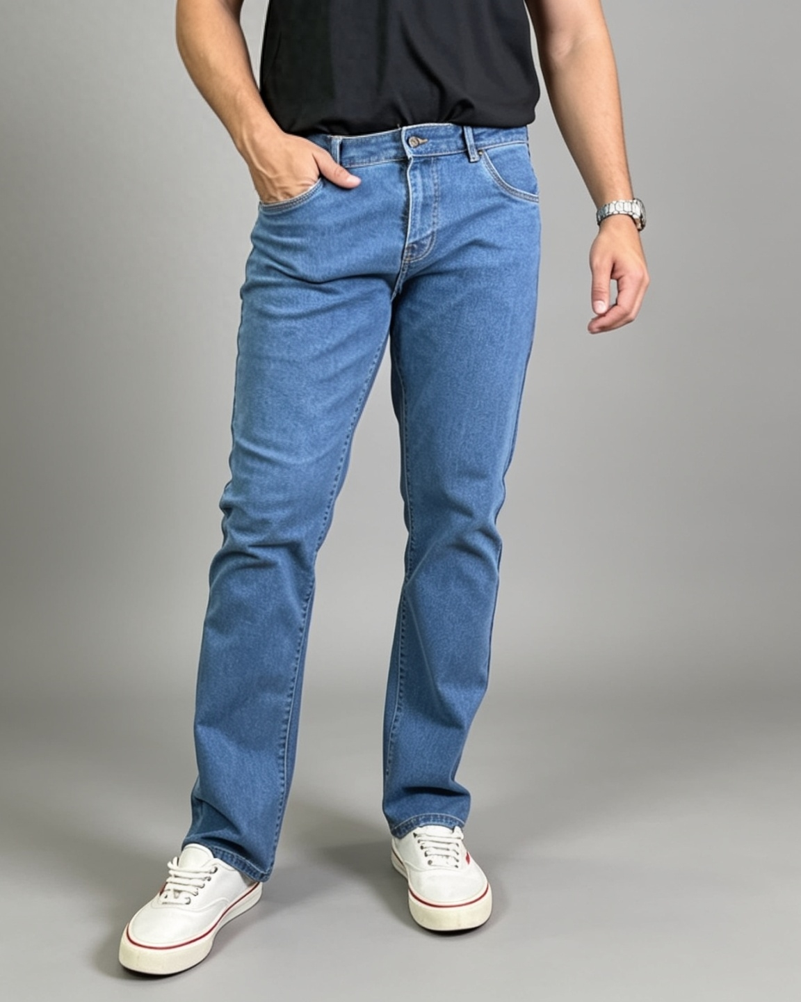 Calça Jeans Wrangler Masculina Importada c/Lycra Slim