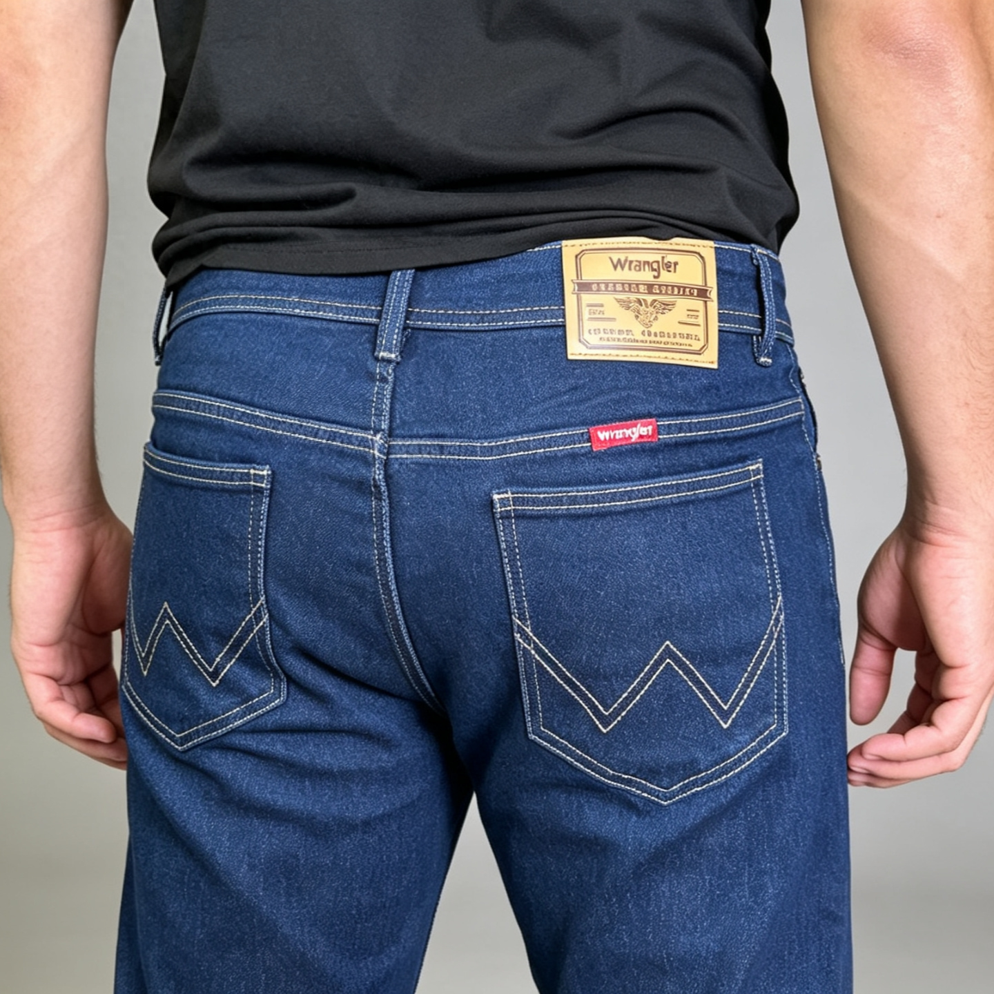 Calça Jeans Wrangler Masculina Importada c/Lycra Reta