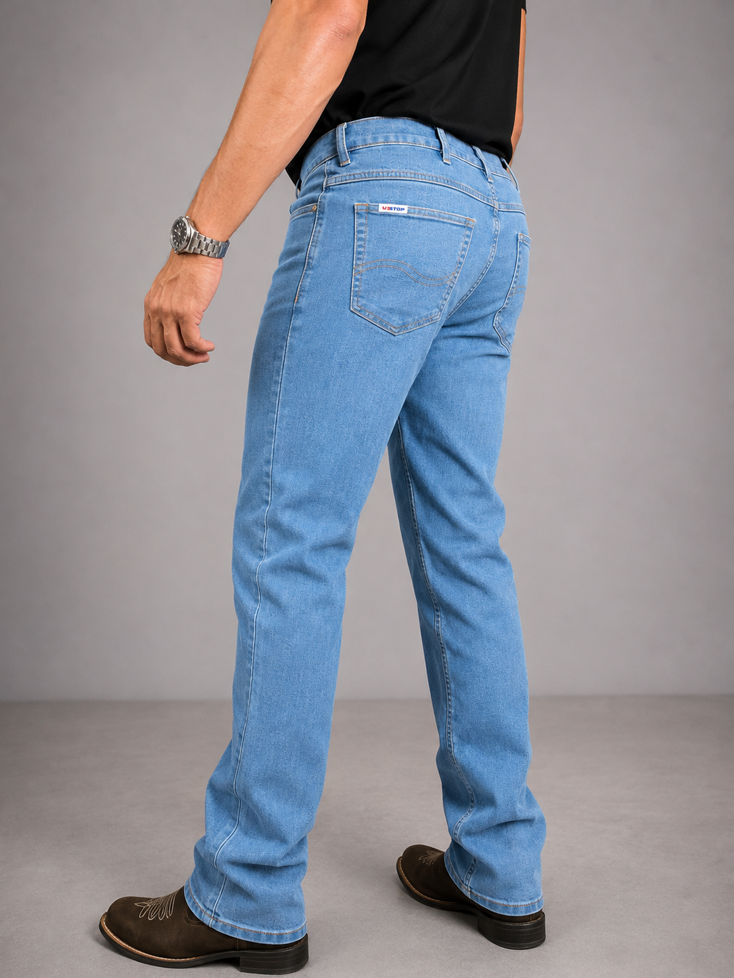 Calça Jeans Masculina Reta USTOP Importada
