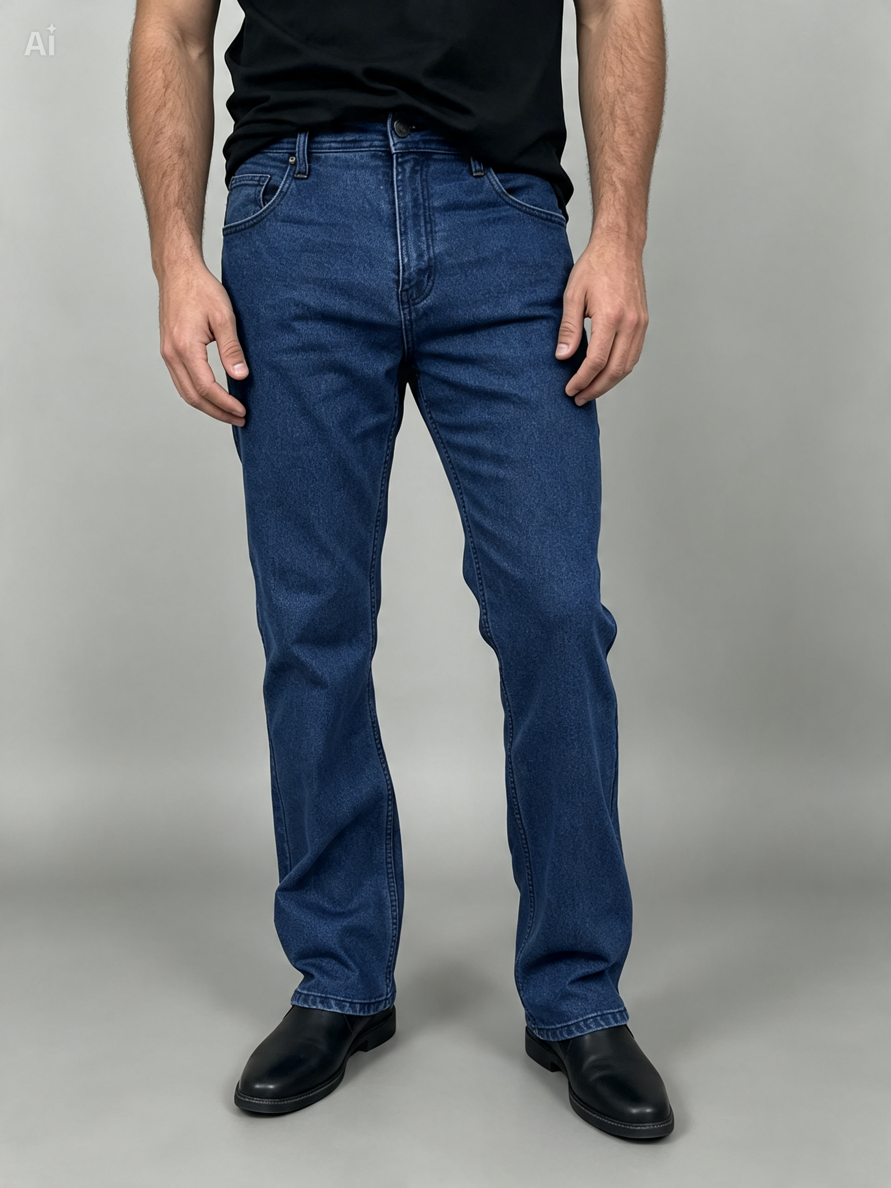 Calça Jeans Masculina Reta Confort Importada Vilejack