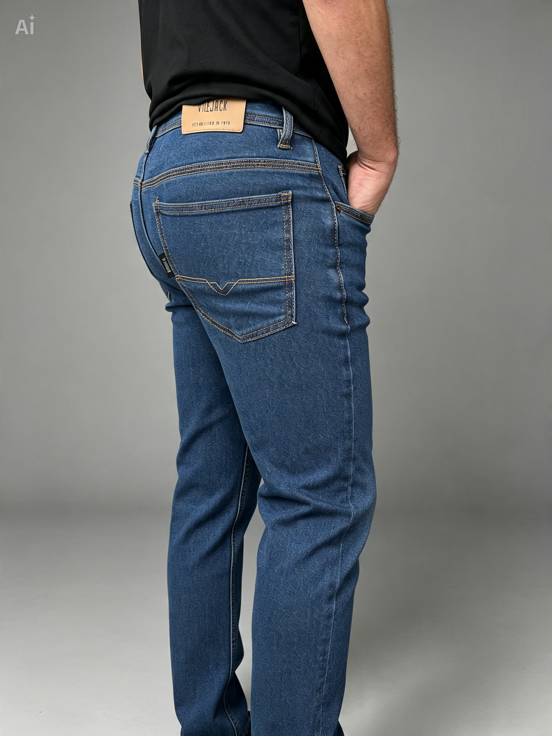 Calça Jeans Masculina Reta Vilejack Importada