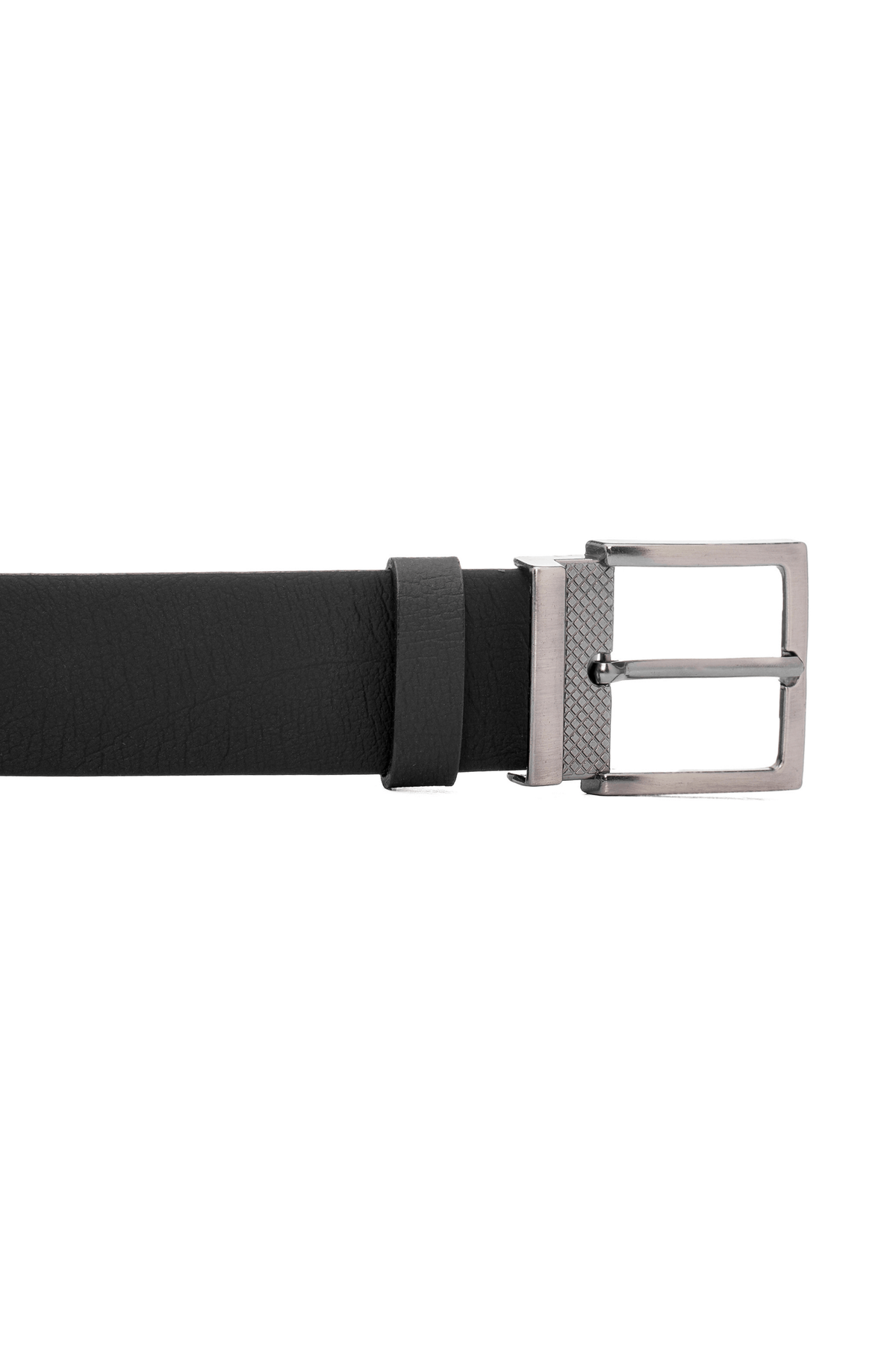 Premium Double-Sided Leather Belt, Black/Coffee Verona