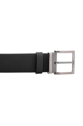 Premium Double-Sided Leather Belt, Black/Coffee Verona