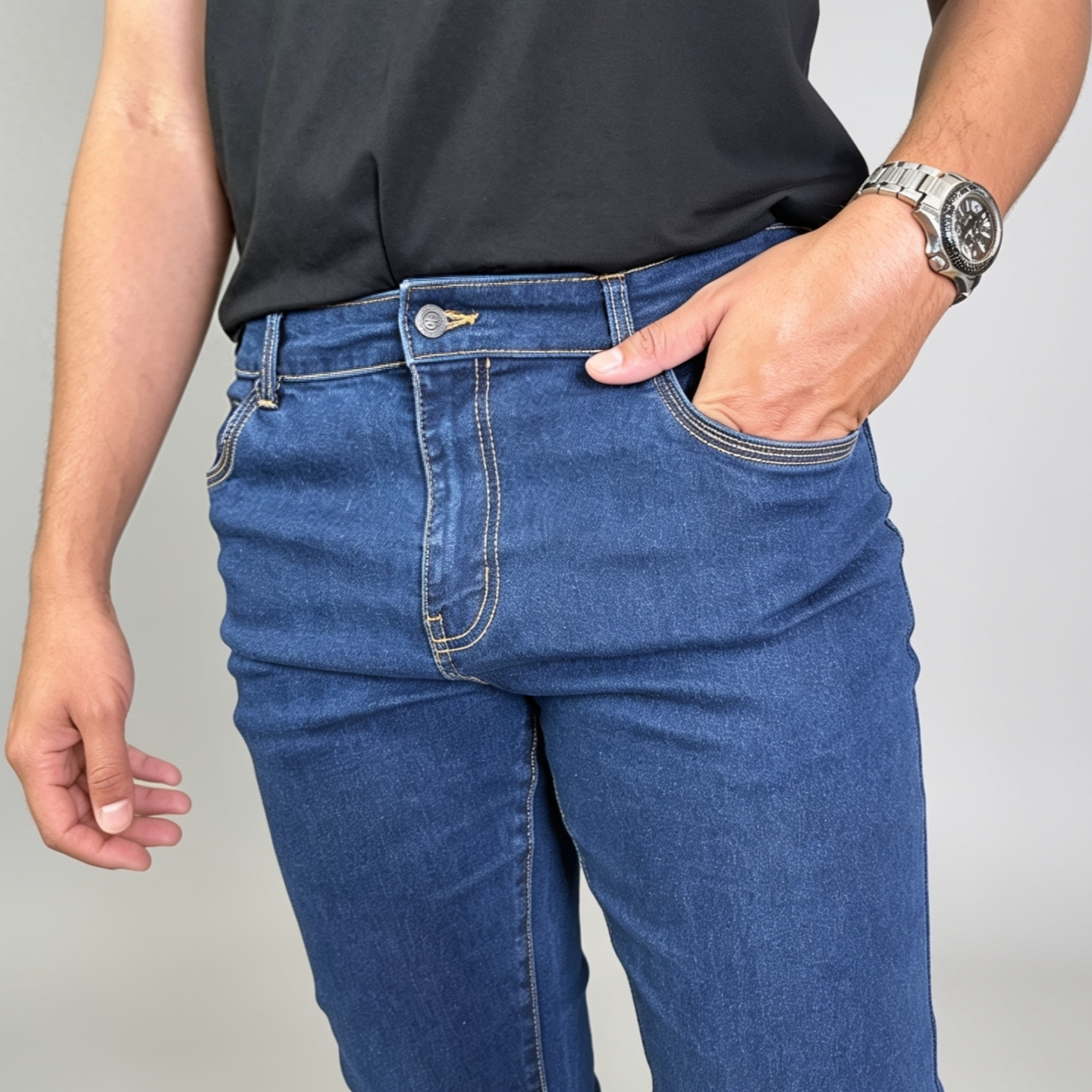 Calça Jeans Wrangler Masculina Importada c/Lycra Slim