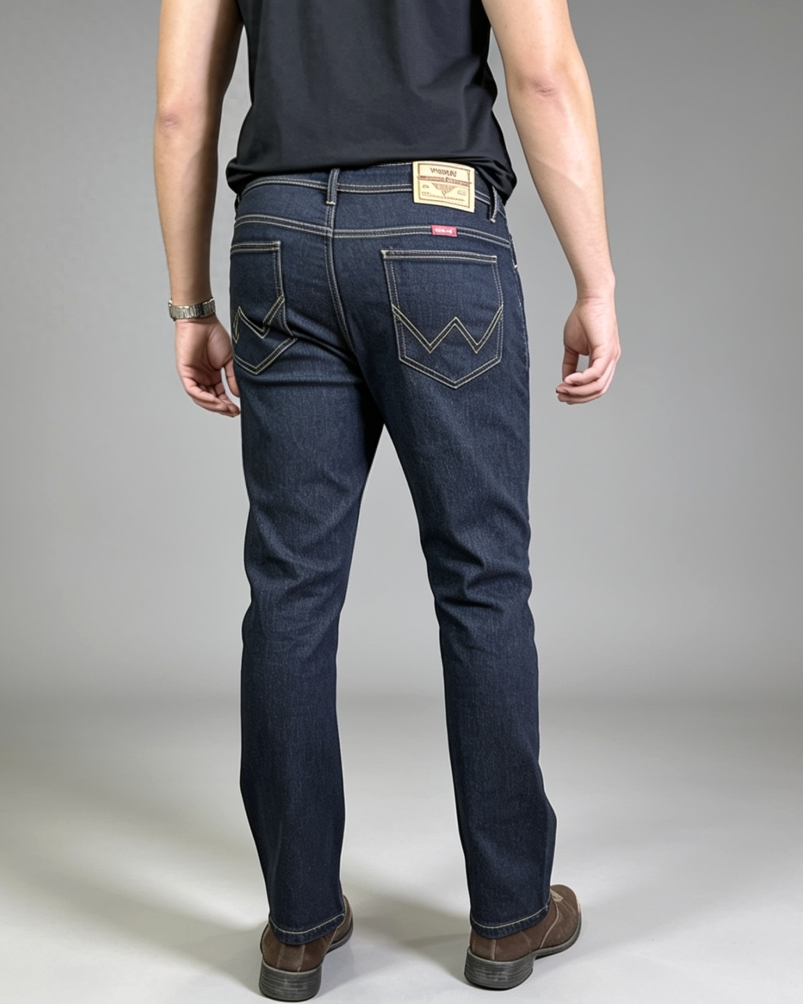 Calça Jeans Wrangler Masculina Importada c/Lycra Reta