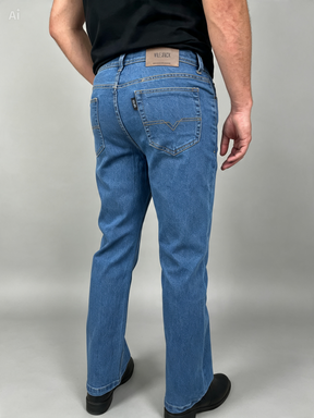 Calça Jeans Masculina Reta Confort Importada Vilejack