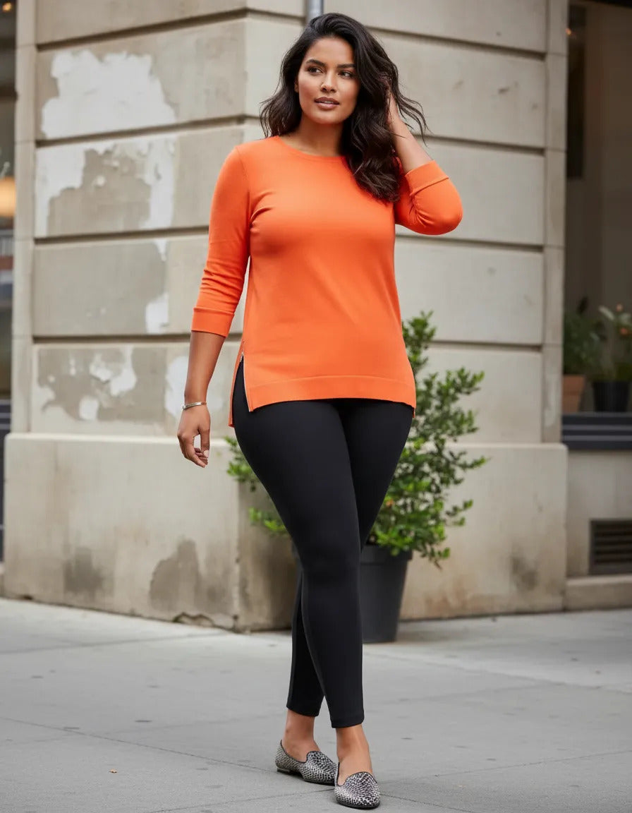 Calça Legging Feminina Plus Size Premium No Nonsense