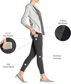 Calça Legging Lycra Feminina c/ Bolso Tech Pocket Lateral No Nonsense