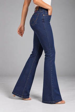 Calça Flare Jeans Feminina Wrangler Premium