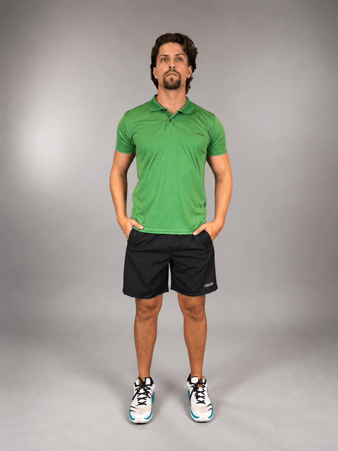 Camisa Polo Masculina Dry Fit Slim Camelback
