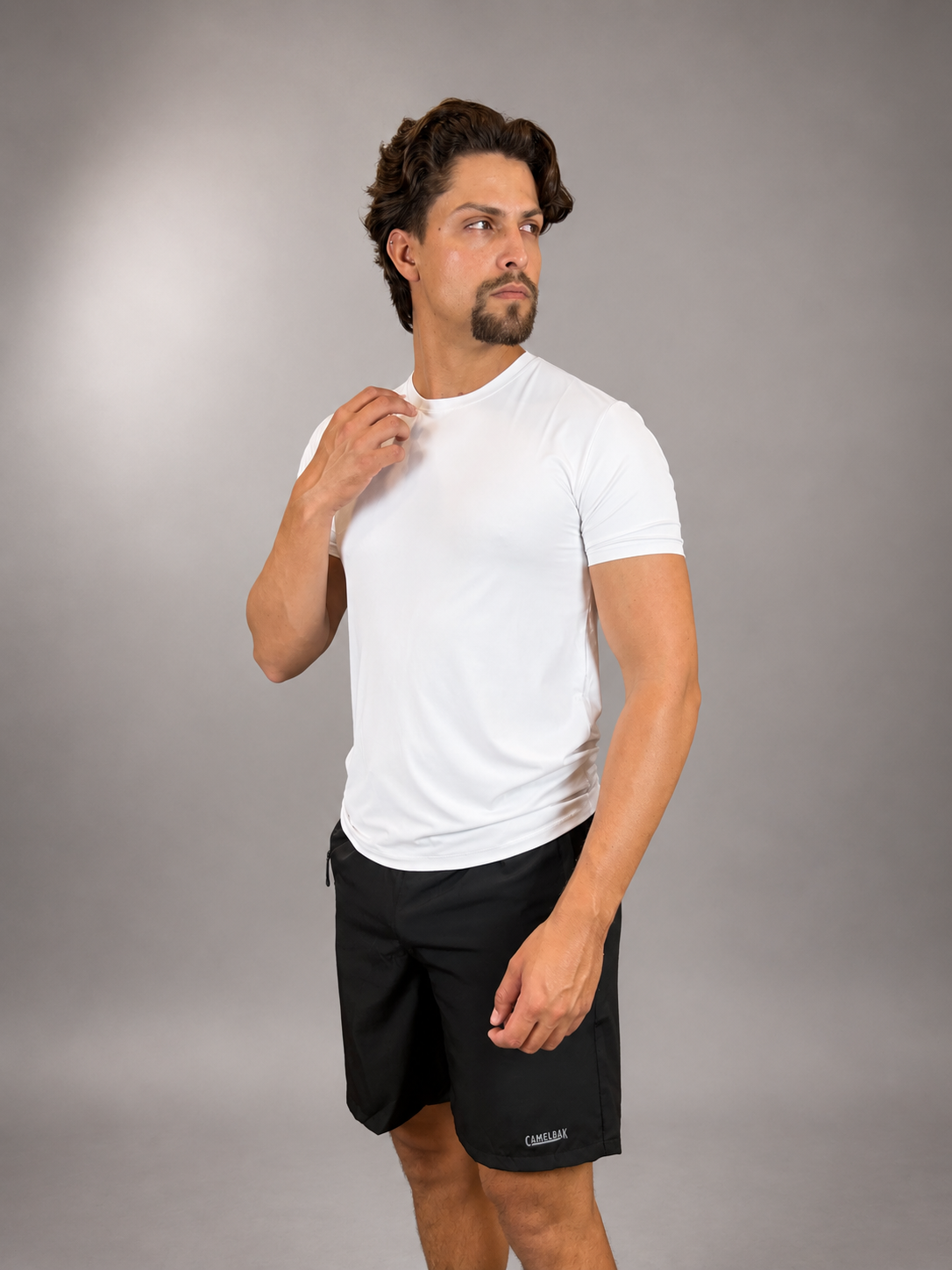 Camisa Masculina Proteção Solar UV 50 Dri Fit Alta Performance Camelback