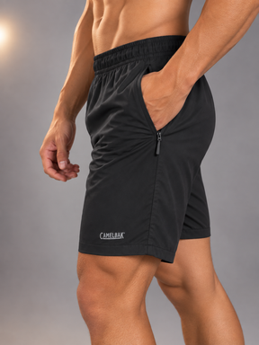 Short Masculino Dry Fit Bolso com Zíper Camelback