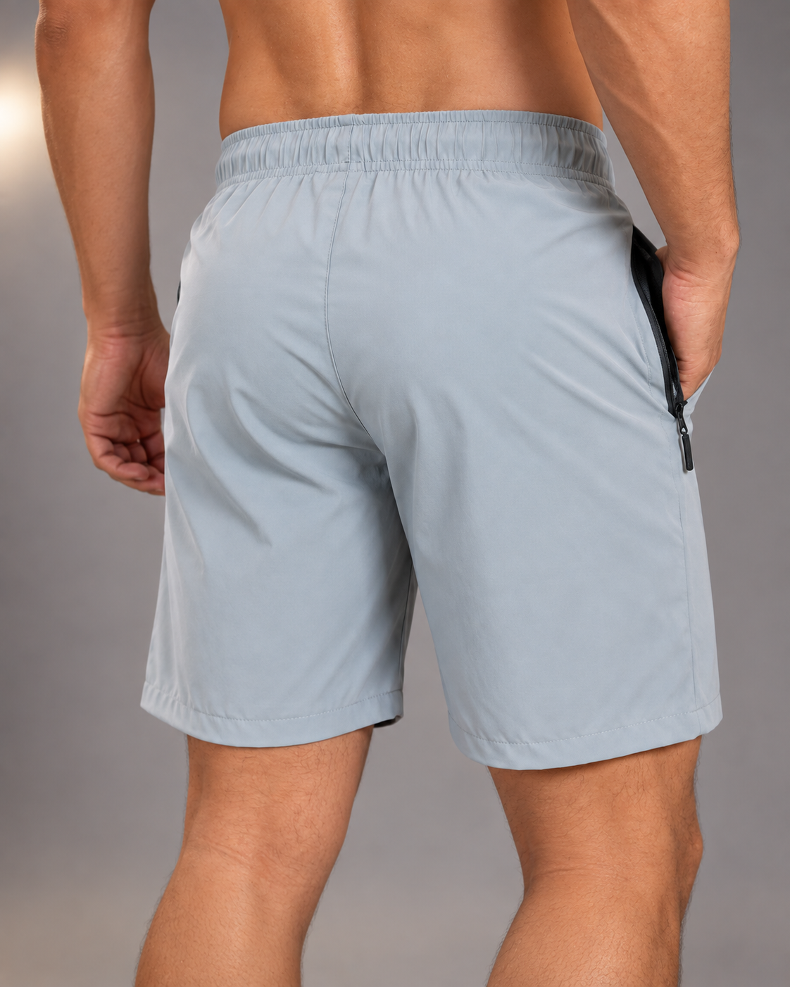 Short Masculino Dry Fit Bolso com Zíper Camelback