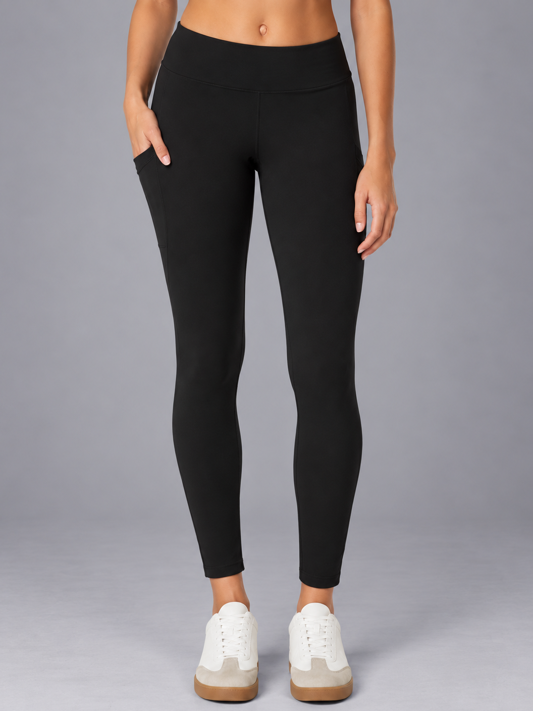 Calça Legging Lycra Feminina c/ Bolso Tech Pocket Lateral No Nonsense