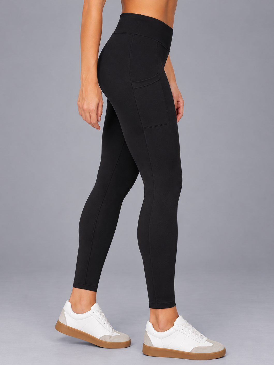 Calça Legging Lycra Feminina c/ Bolso Tech Pocket Lateral No Nonsense