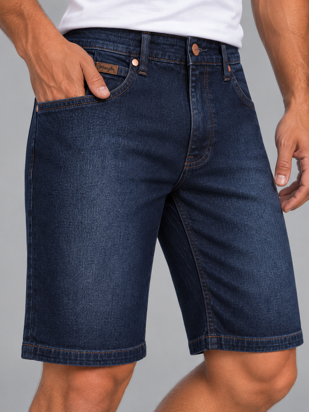 Bermuda Wrangler Masculina Texas Jeans Premium