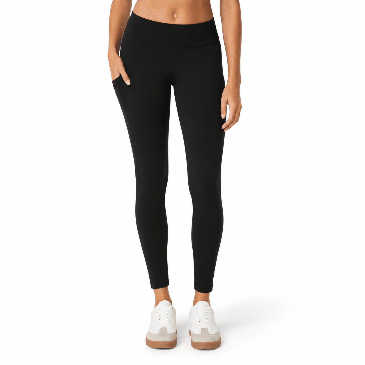 Calça Legging Lycra Feminina c/ Bolso Tech Pocket Lateral No Nonsense