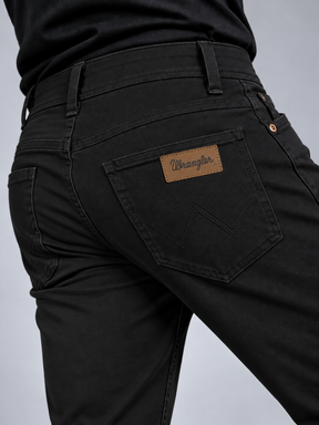 Calça Wrangler Sarja Com Elastano Slim Texas Premium