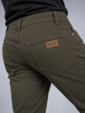Calça Wrangler Sarja Com Elastano Slim Texas Premium
