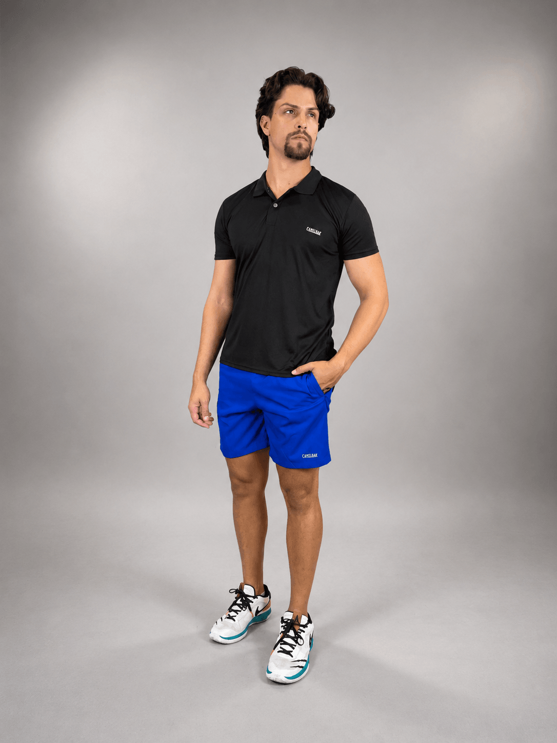 Camisa Polo Masculina Dry Fit Slim Camelback