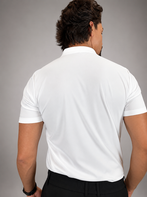 Camisa Polo Masculina Tecido Tech c/Zíper Verona