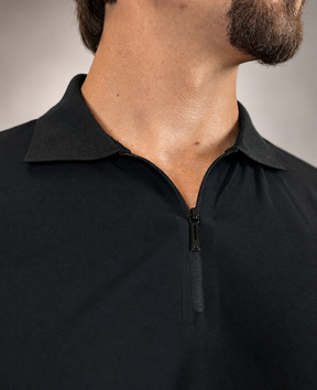 Camisa Polo Masculina Tecido Tech c/Zíper Verona