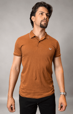 Camisa Polo Vilejack Masculina Slim Algodão Premium