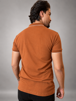 Camisa Polo Vilejack Masculina Slim Algodão Premium