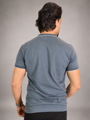 Camisa Polo Vilejack Masculina Slim Algodão Premium
