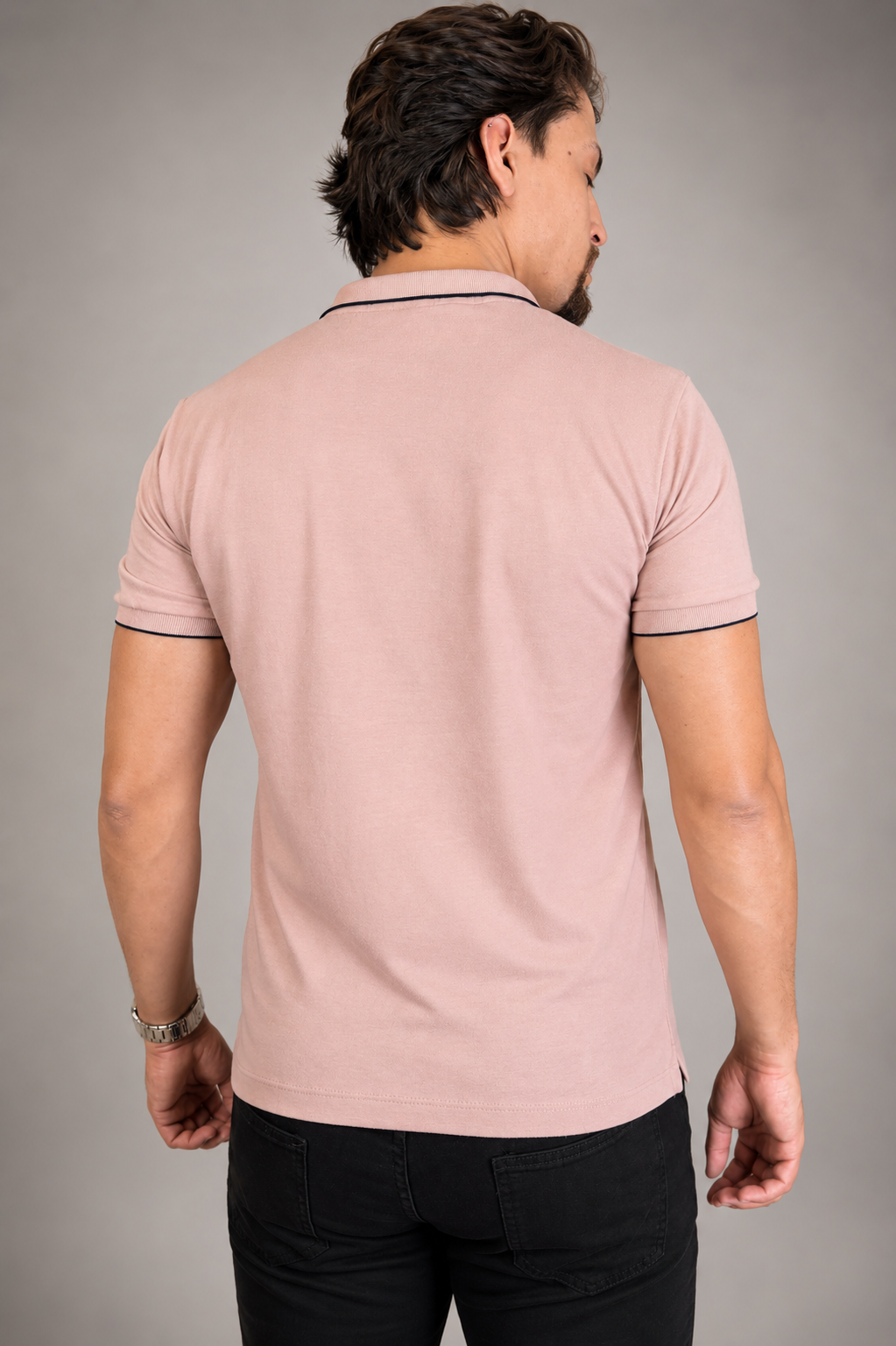 Camisa Polo Vilejack Masculina Slim Algodão Premium