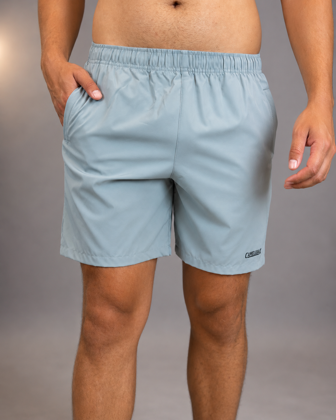 Short Masculino Dry Fit Bolso com Zíper Camelback