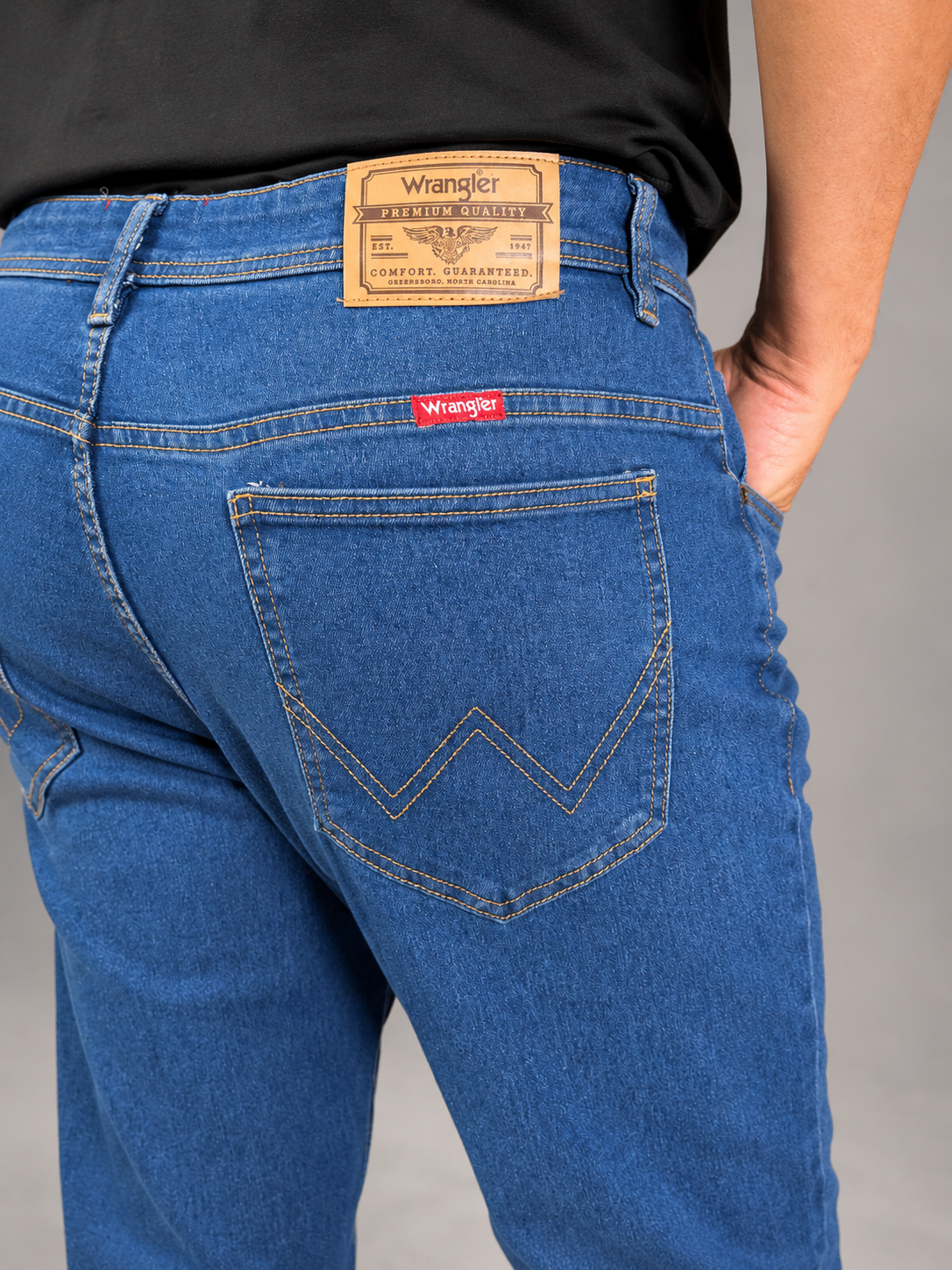 Calça Jeans Wrangler Masculina Importada c/Lycra Reta