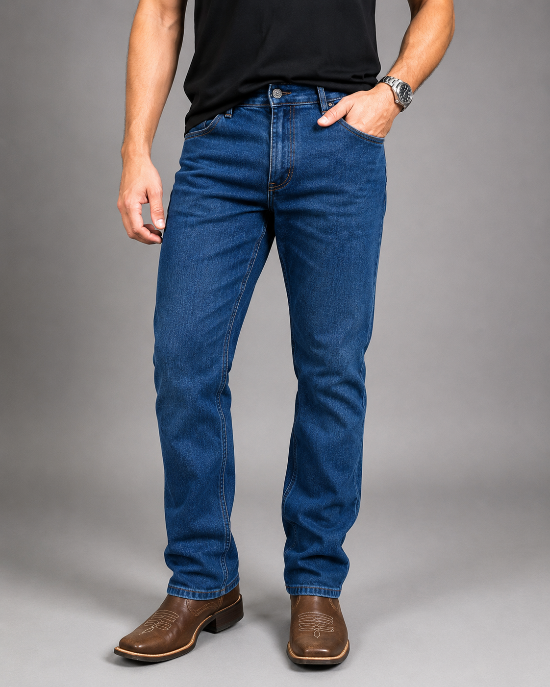 Calça Jeans Masculina Reta USTOP Importada