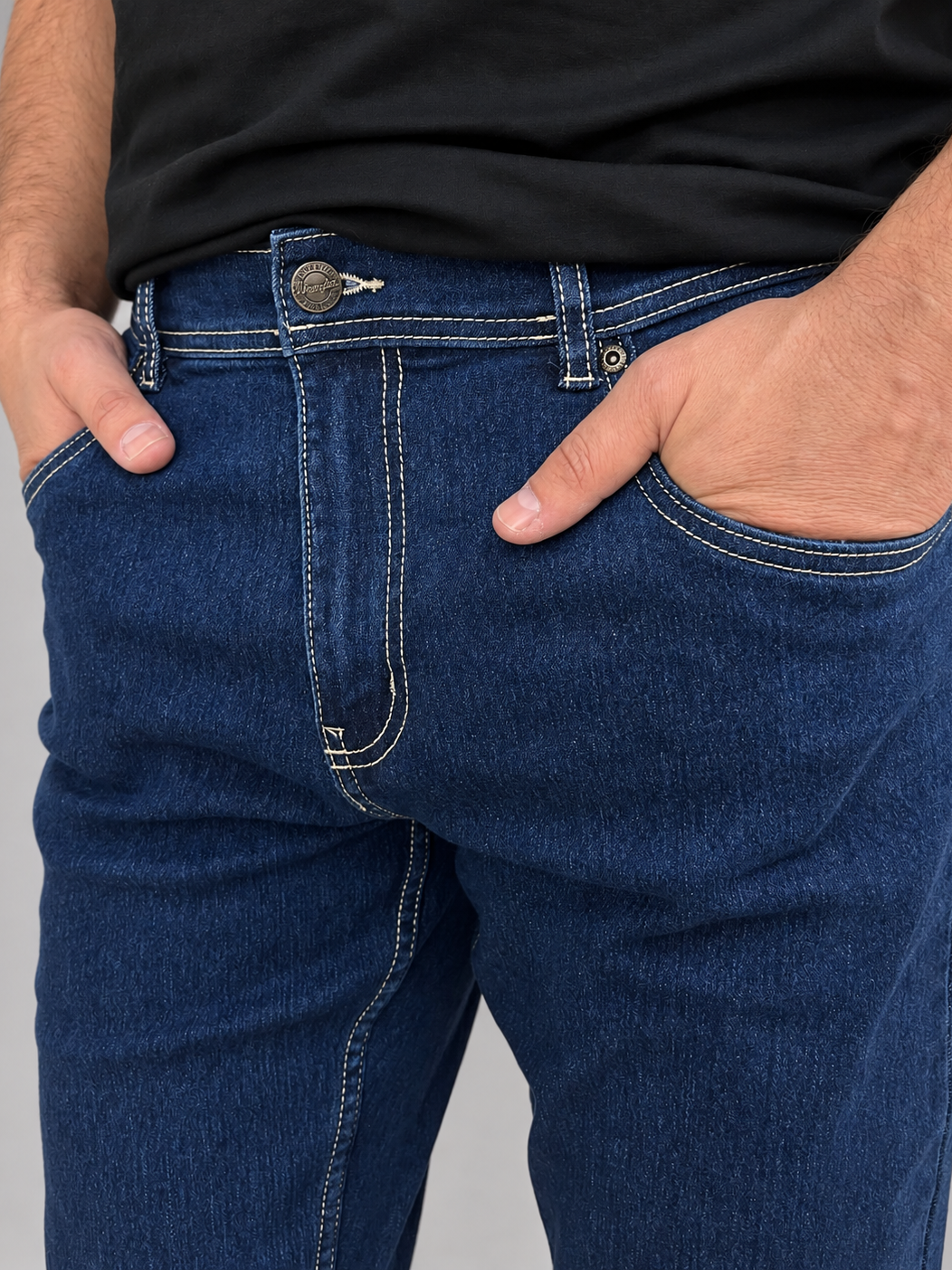 Calça Jeans Wrangler Masculina Importada c/Lycra Reta