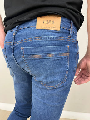 Calça Jeans Masculina Slim Fit Importada Vilejack