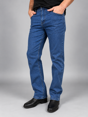 Calça Jeans Masculina Reta Confort Importada Vilejack
