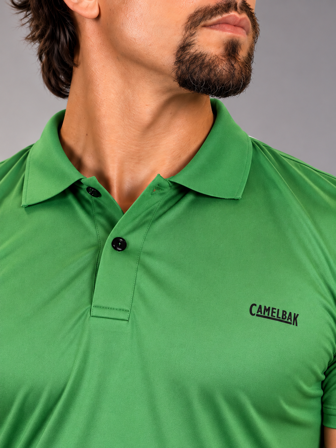 Camisa Polo Masculina Dry Fit Slim Camelback