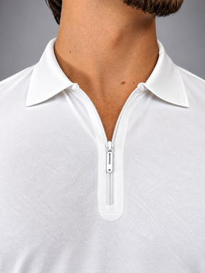 Camisa Polo Masculina Tecido Tech c/Zíper Verona