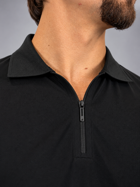 Camisa Polo Masculina Tecido Tech c/Zíper Verona